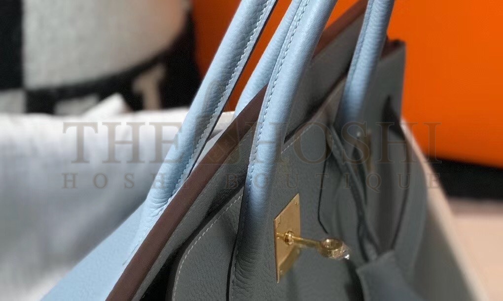 H**me5 Blue Lin Clemence Birkin 35cm Bag Master Quality