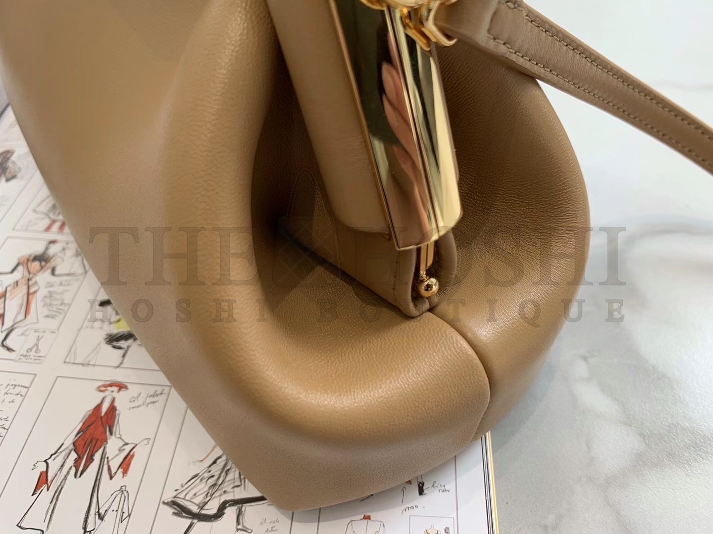 F**di First Small Bag In Light Brown Nappa Leather Master Quality