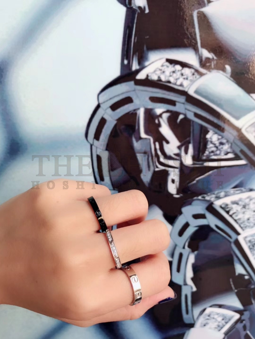 Ca*t1er Ring Trio Master Quality