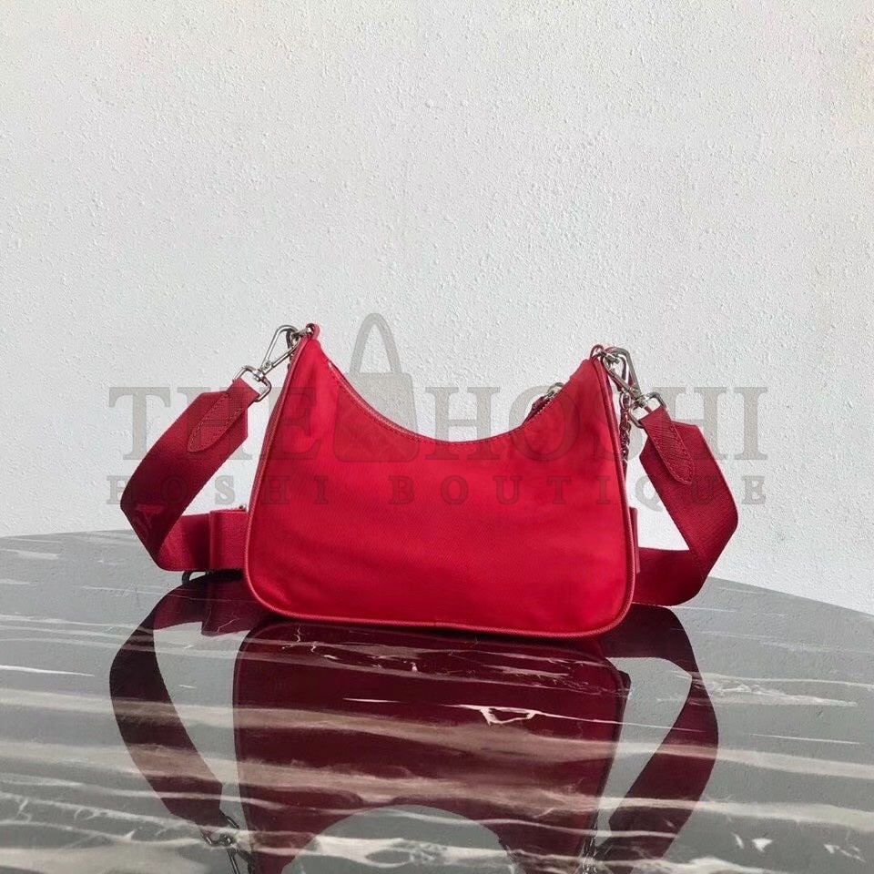 Pra*a Red Nylon Re-Edition 2005 Shoulder Bag Master Quality