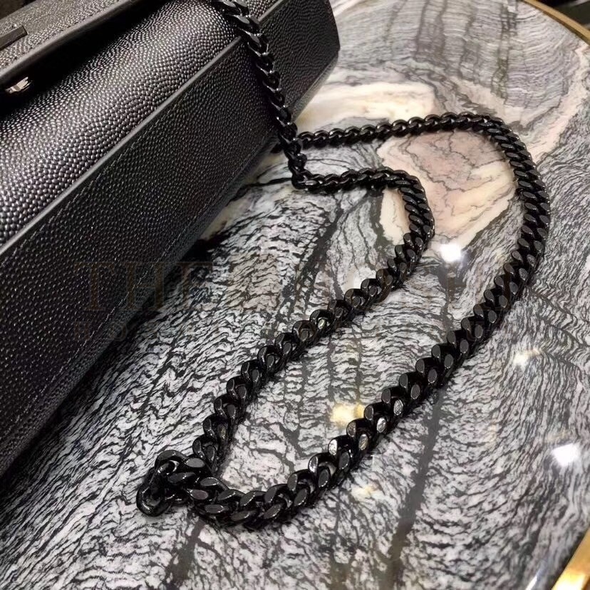 Sa1nt Lau*nt Medium Kate All Black Shoulder Bag Master Quality