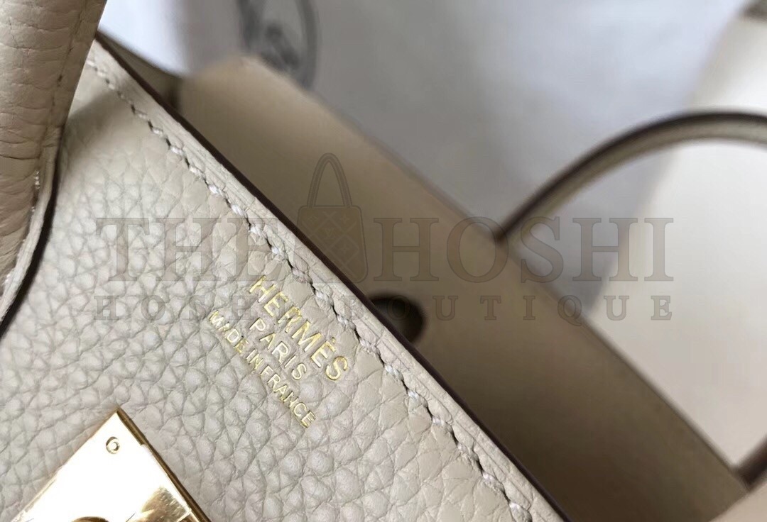 H**me5 Birkin 25cm Bag In Beton Clemence Leather Master Quality