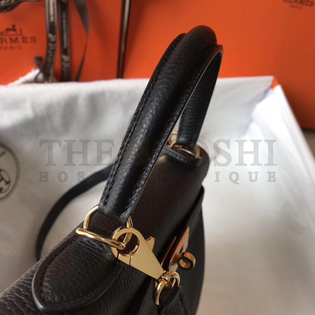 H**me5 Black Clemence Kelly 32cm Retourne Bag Master Quality