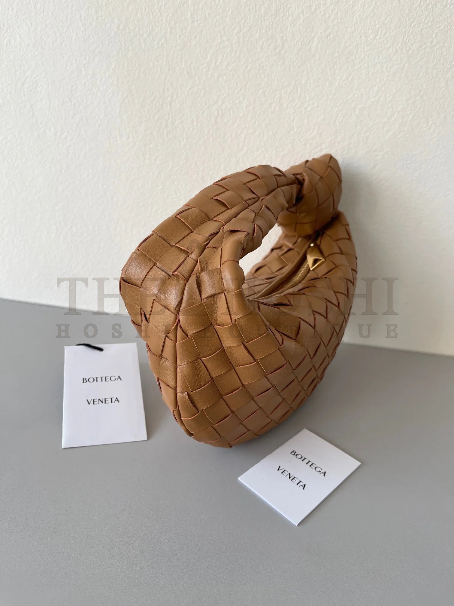 B0tt*ga Ven*ta BV Jodie Mini Bag In Caramel Intrecciato Lambskin Master Quality