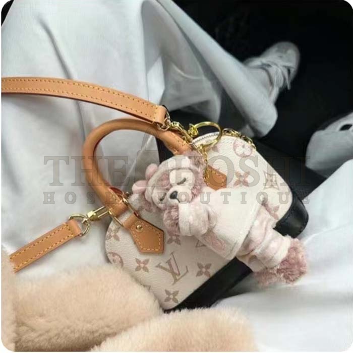 L0vis Vvtt0n LV Women Nano Alma Handbag Monogram Dune Coated Canvas Cowhide-Leather M46895 Master Quality