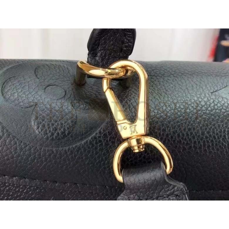 L0vis Vvtt0n LV Women Madeleine MM Handbag Black Embossed Grained Cowhide Leather Master Quality