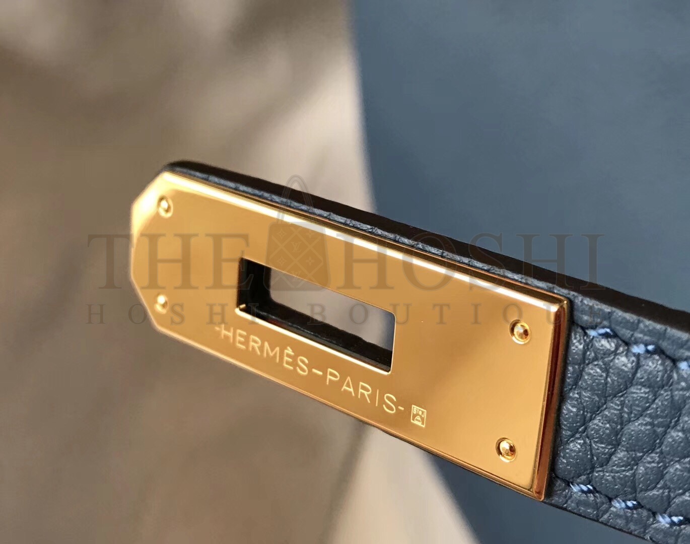 H**me5 Blue Agate Clemence Birkin 30cm Bag Master Quality