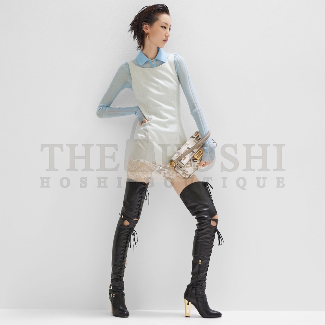 F**di Embroidered Baguette Bag - Multicolor FF Pattern Master Quality