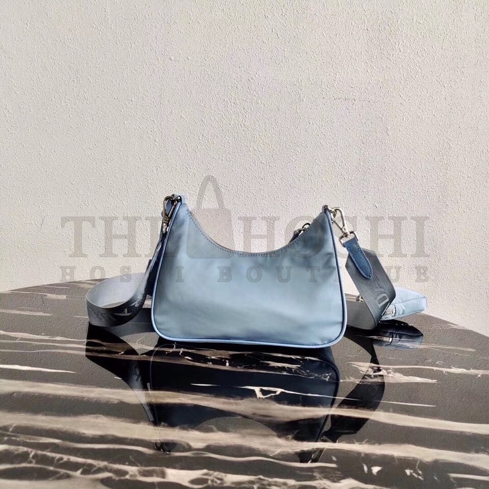Pra*a Blue Nylon Re-Edition 2005 Shoulder Bag Master Quality