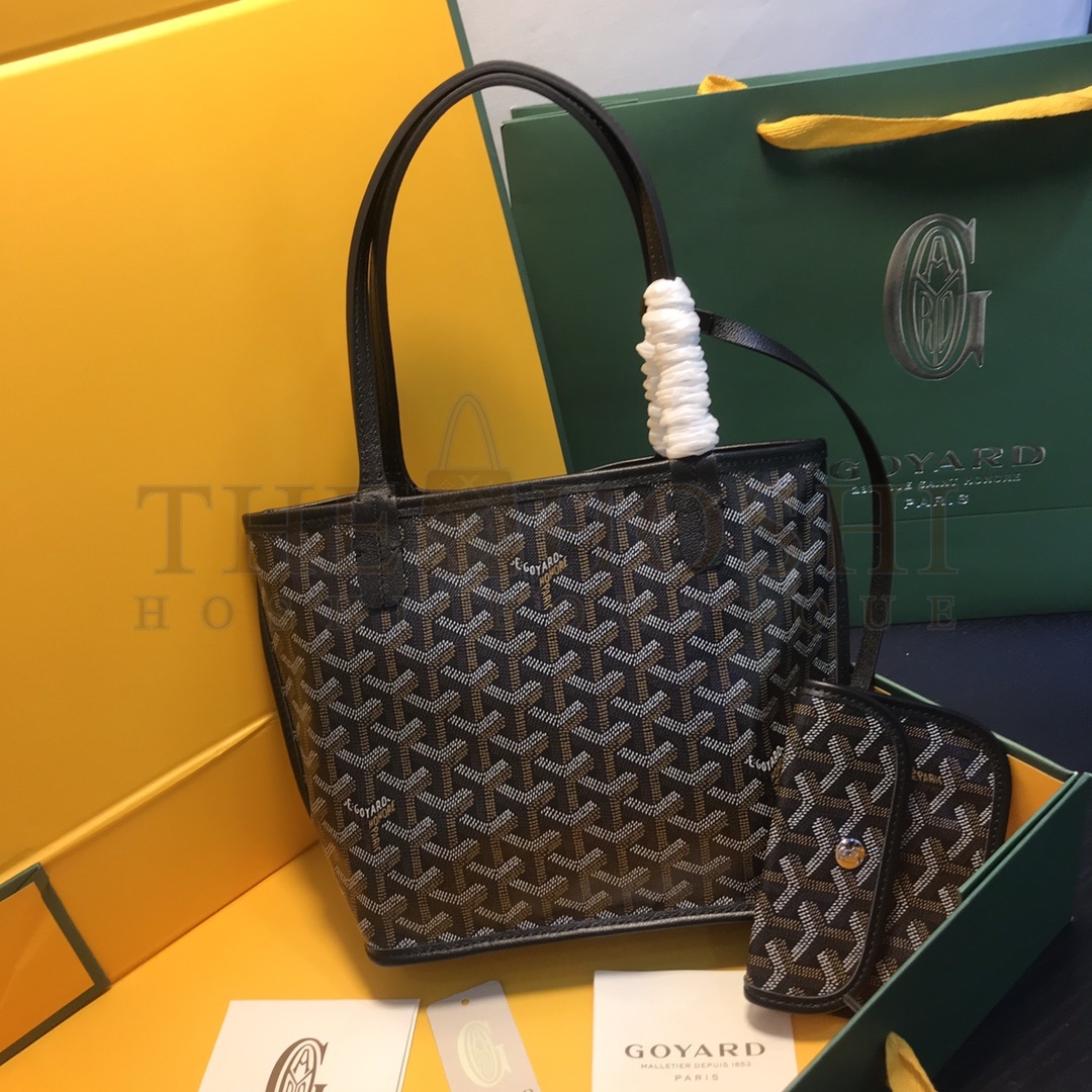 G09ard Anjou Tote Schwarz Double-sided use  bag  Mini size：20cm    PM size：34cm    GM size：39cm Master Quality