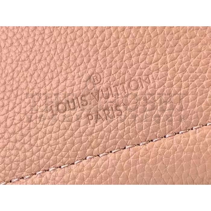 L0vis Vvtt0n LV Women Lockme Ever Mini Handbag Pink Grained Calf Leather Master Quality