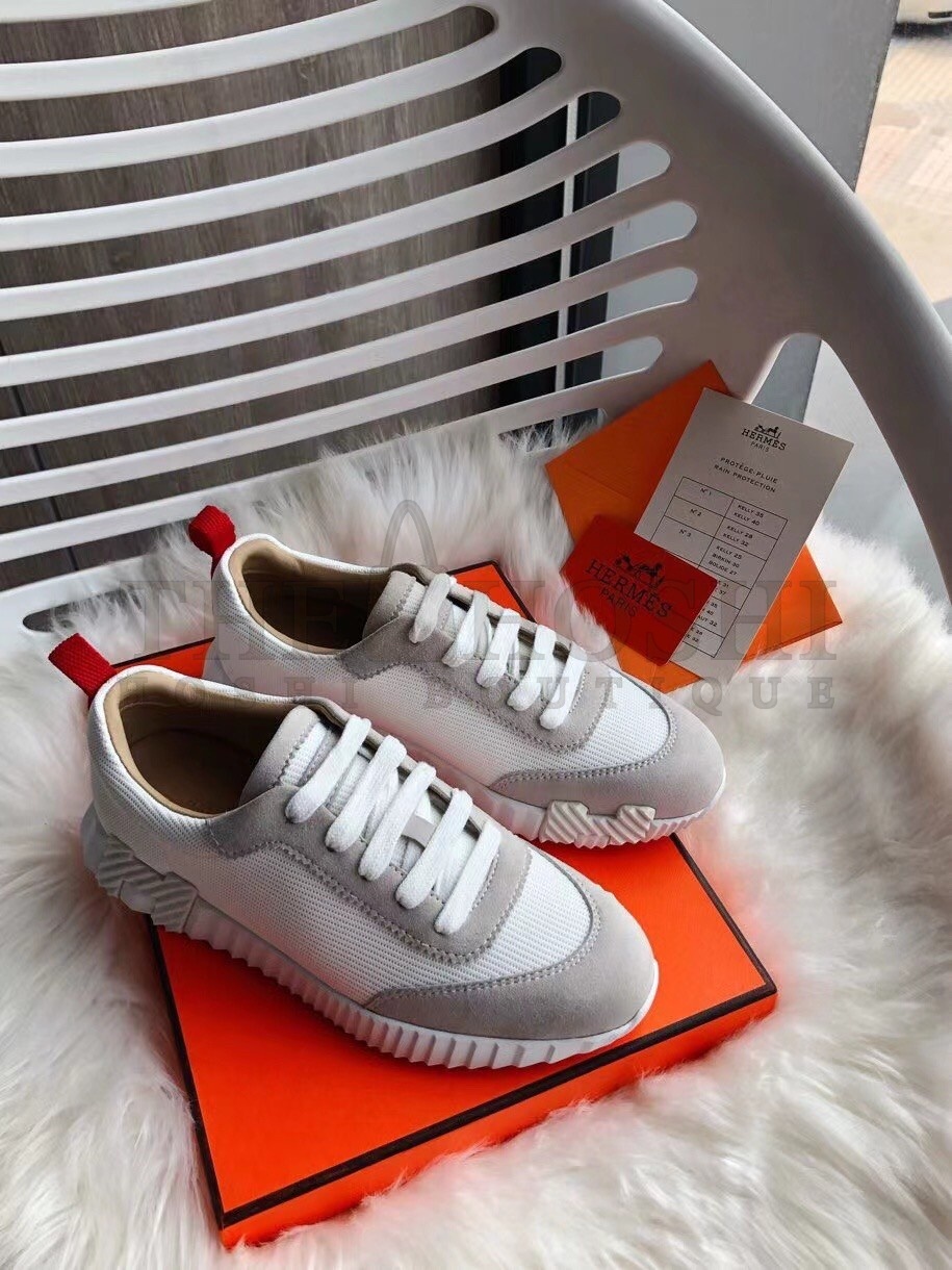 H**me5 Bouncing Sneakers In White Canvas Master Quality