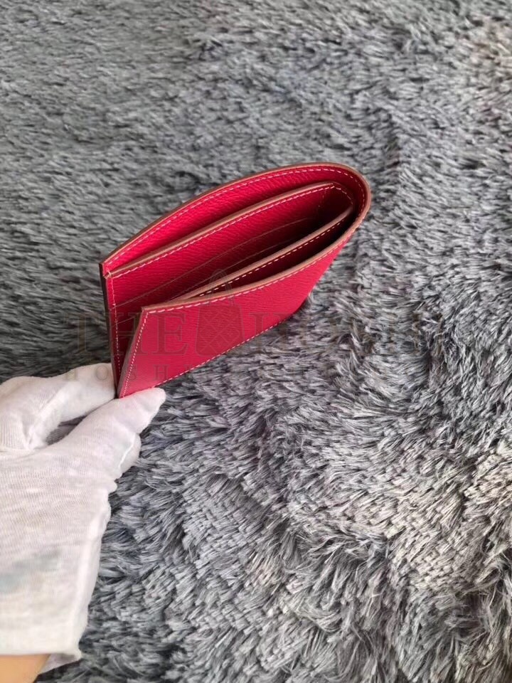 H**me5 Rose Red MC² Copernic Compact Wallet Master Quality