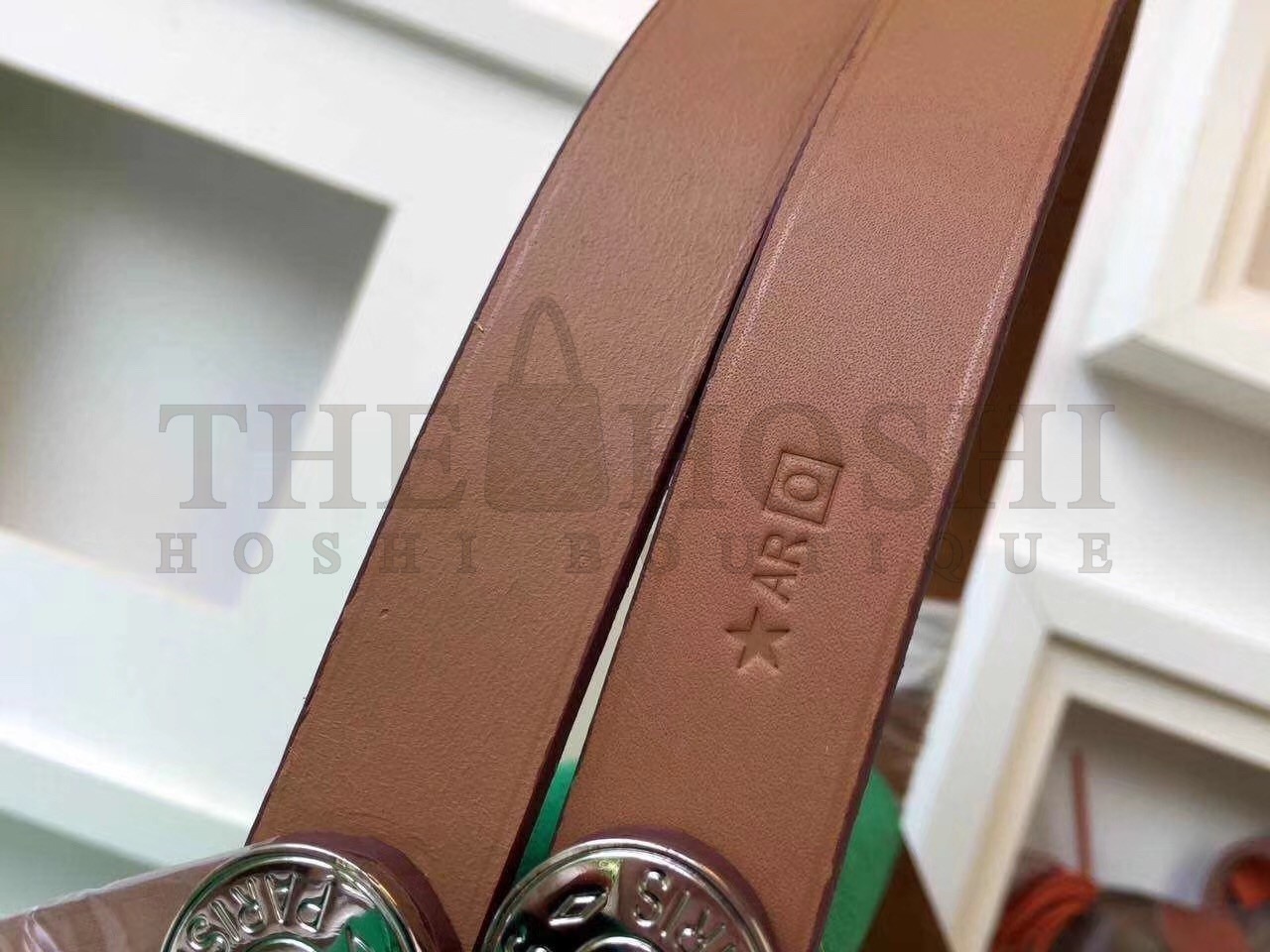 H**me5 Cabag Elan Bag In Bamboo Canvas Master Quality