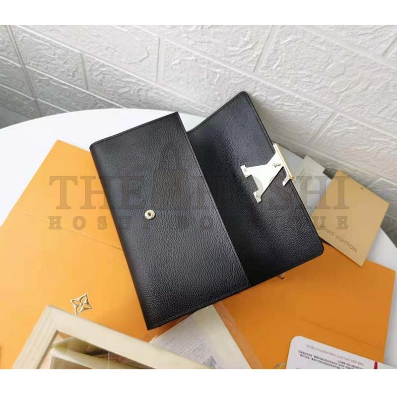 L0vis Vvtt0n LV Women Capucines Wallet Taurillon Leather Outside Cowhide Leather Master Quality