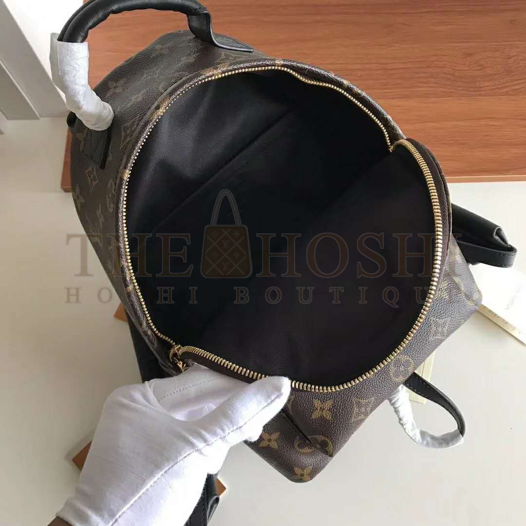 L0vis Vvtt0n LV Unisex Palm Springs PM Backpack in Monogram Coated Canvas-Brown Master Quality