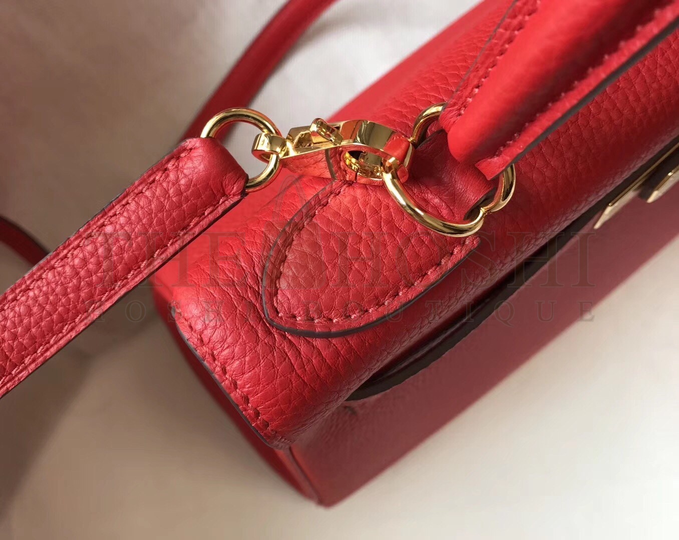 H**me5 Red Clemence Kelly 28cm Bag Master Quality