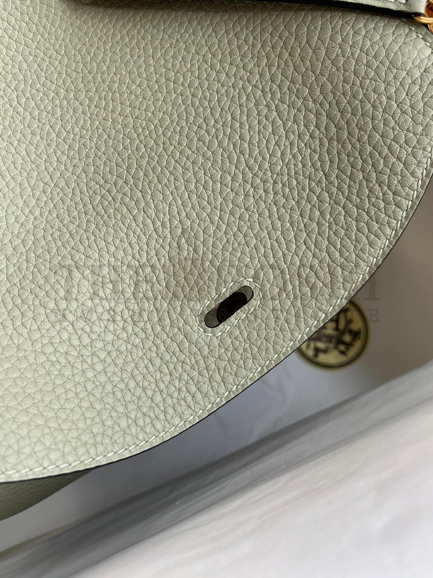 H**me5 Lindy 26 Handmade Bag In Sauge Clemence Leather Master Quality