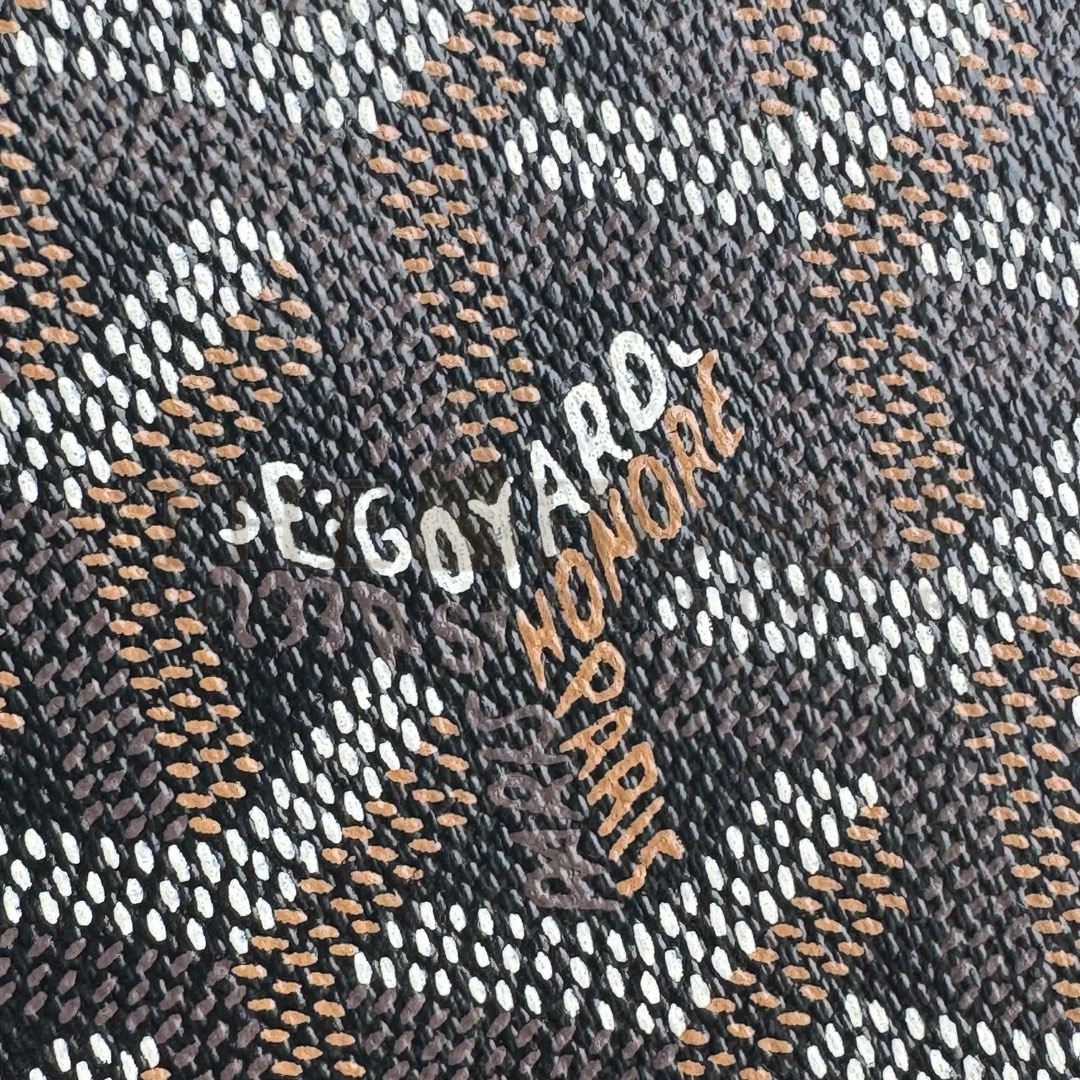 G09ard Senat Pouch – Classic Canvas Clutch with Leather Trim Master Quality