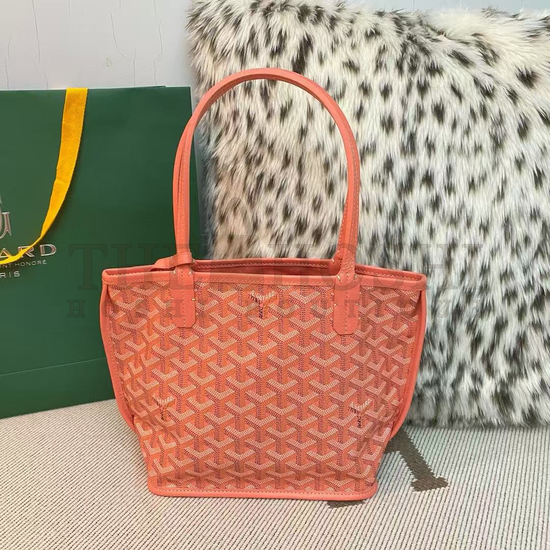 G09ard Anjou Tote  Double-sided use  leather Inside bag  Mini size：20cm Master Quality