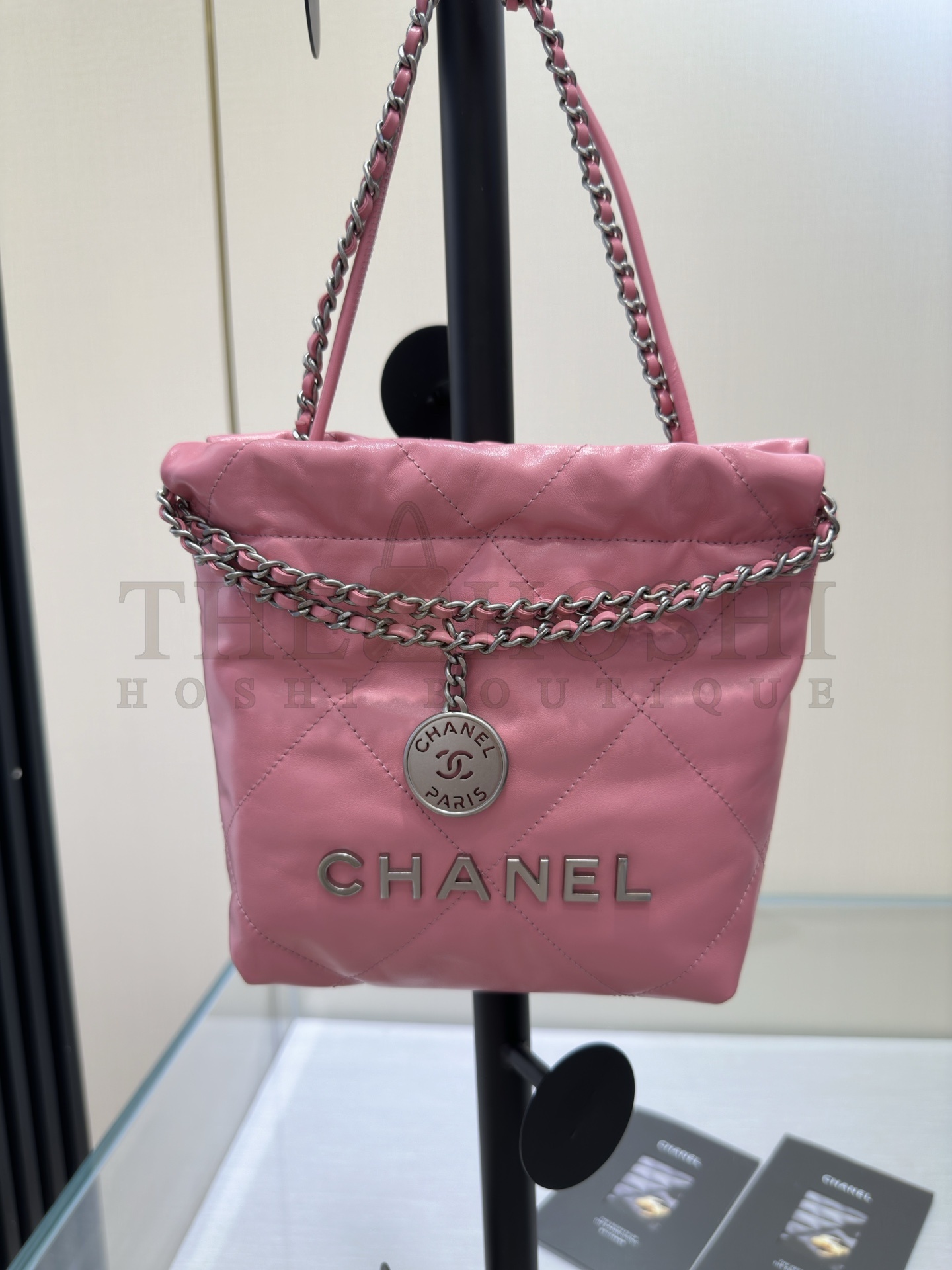 Ch**el Mini 22 Drawstring Shoulder Bag 19x20x6cm Master Quality
