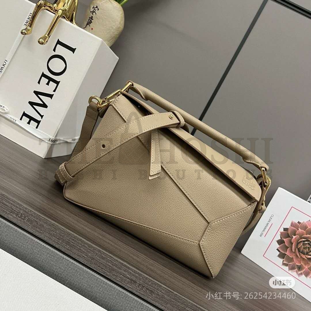 L0ew* Mini Puzzle bag in soft grained calfskin Master Quality