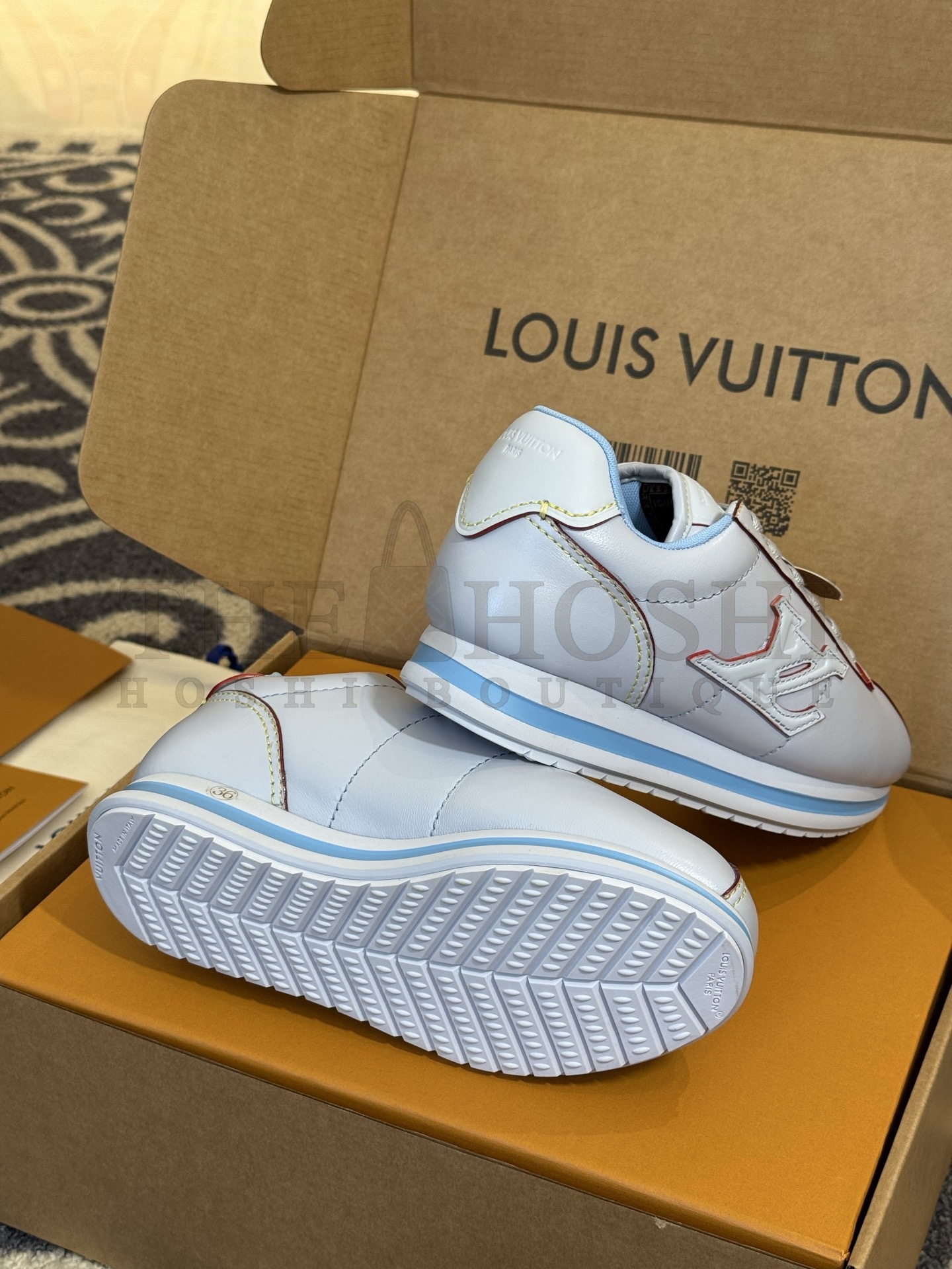 L0vis Vvtt0n LV x Nigo Butterscotch FW25 Monogram Calfskin Sneakers 35-45 Master Quality