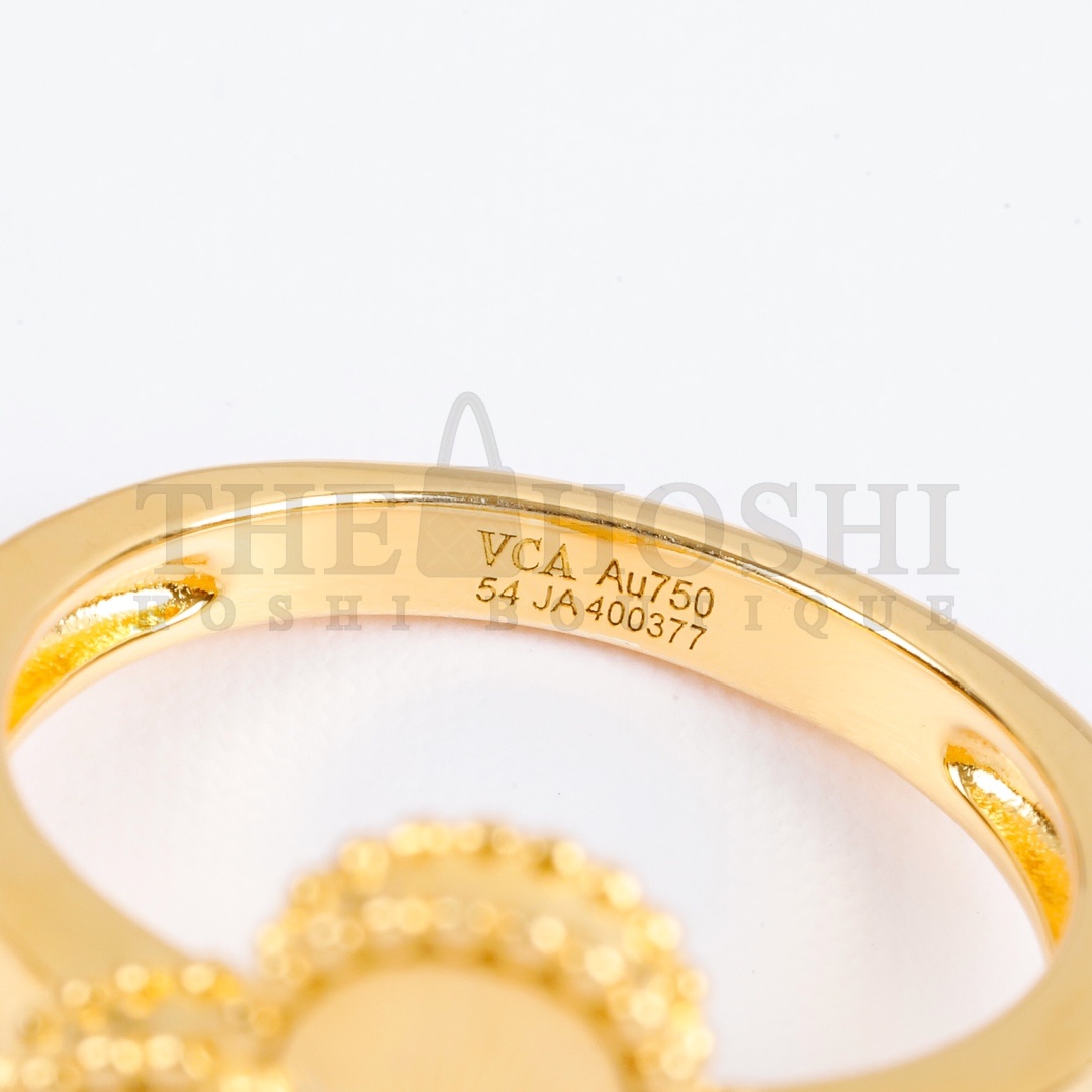 V*n Cl**f & Arpels Clover Ring Master Quality