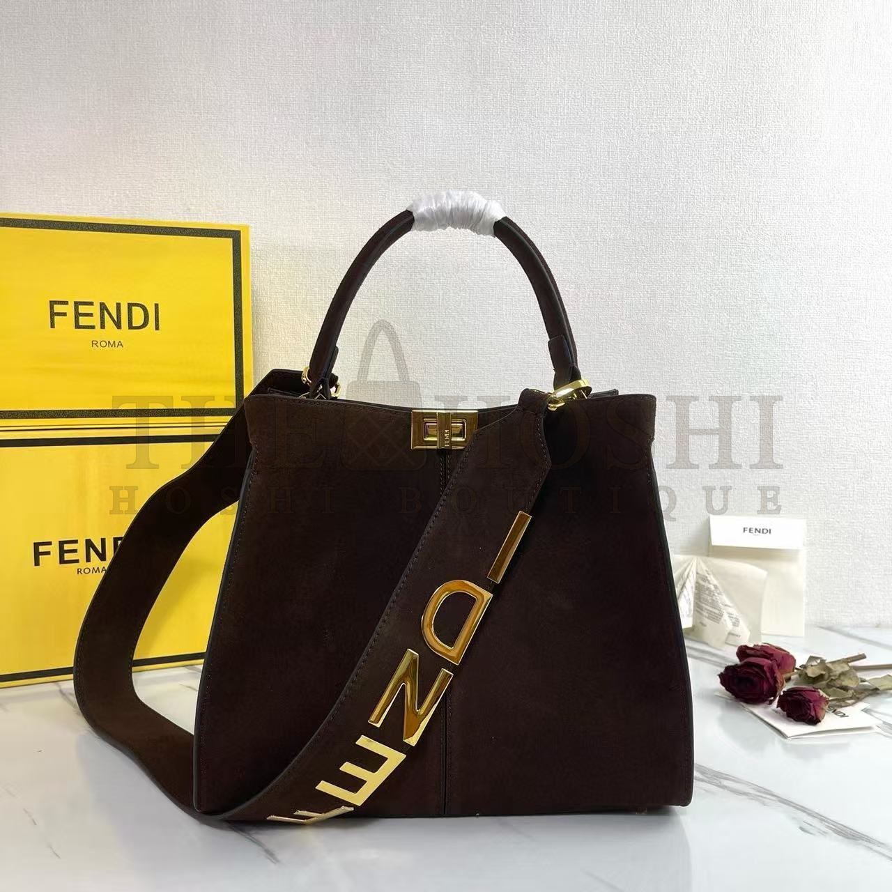 F**di F**di X-Lite Calfskin Tote Bag 3307 Size 43cm/30cm Master Quality