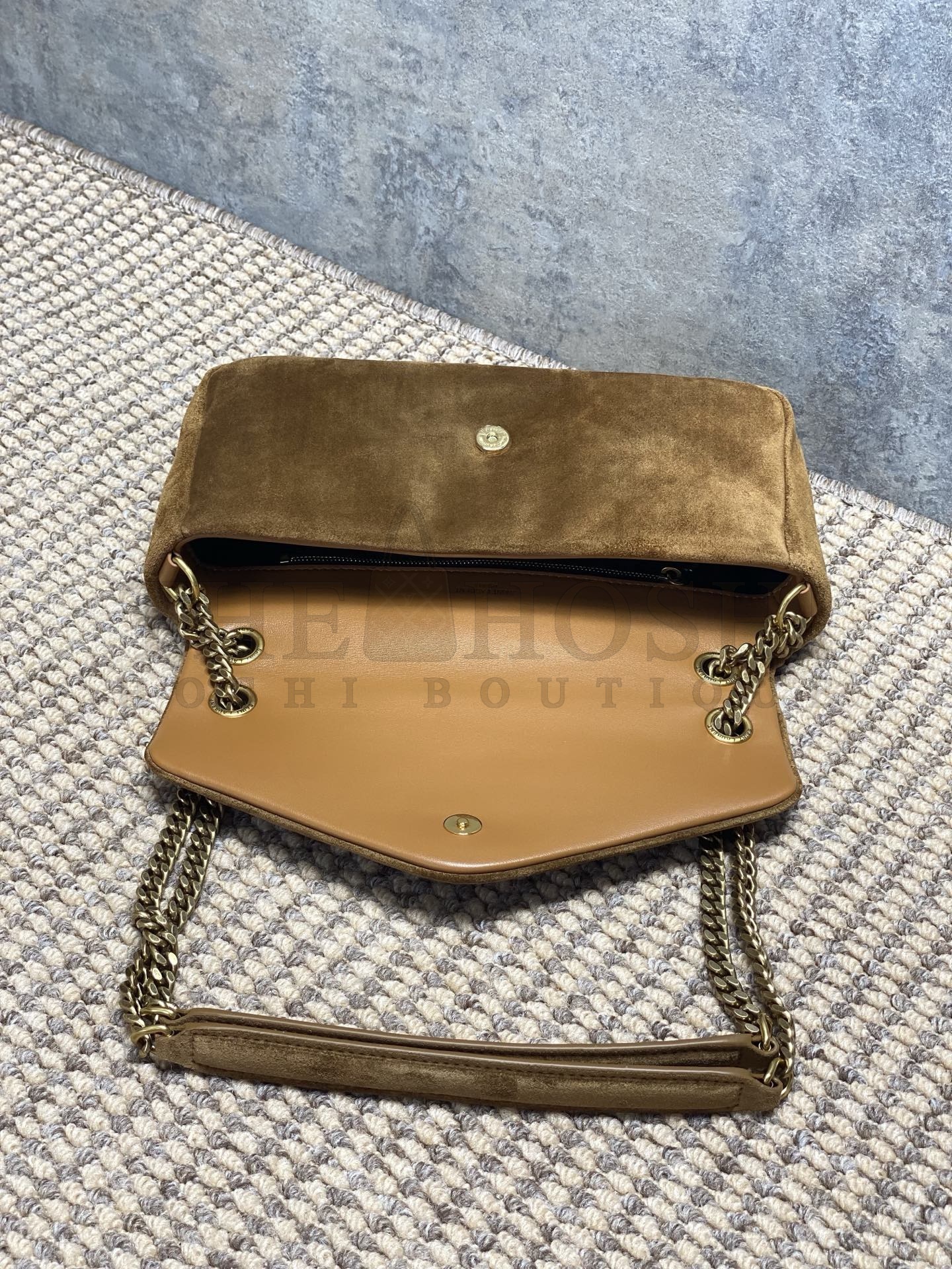 Sa1nt Lau*nt Y51 Calypso Lambskin Shoulder Bag 26x14x7cm 734153 Master Quality