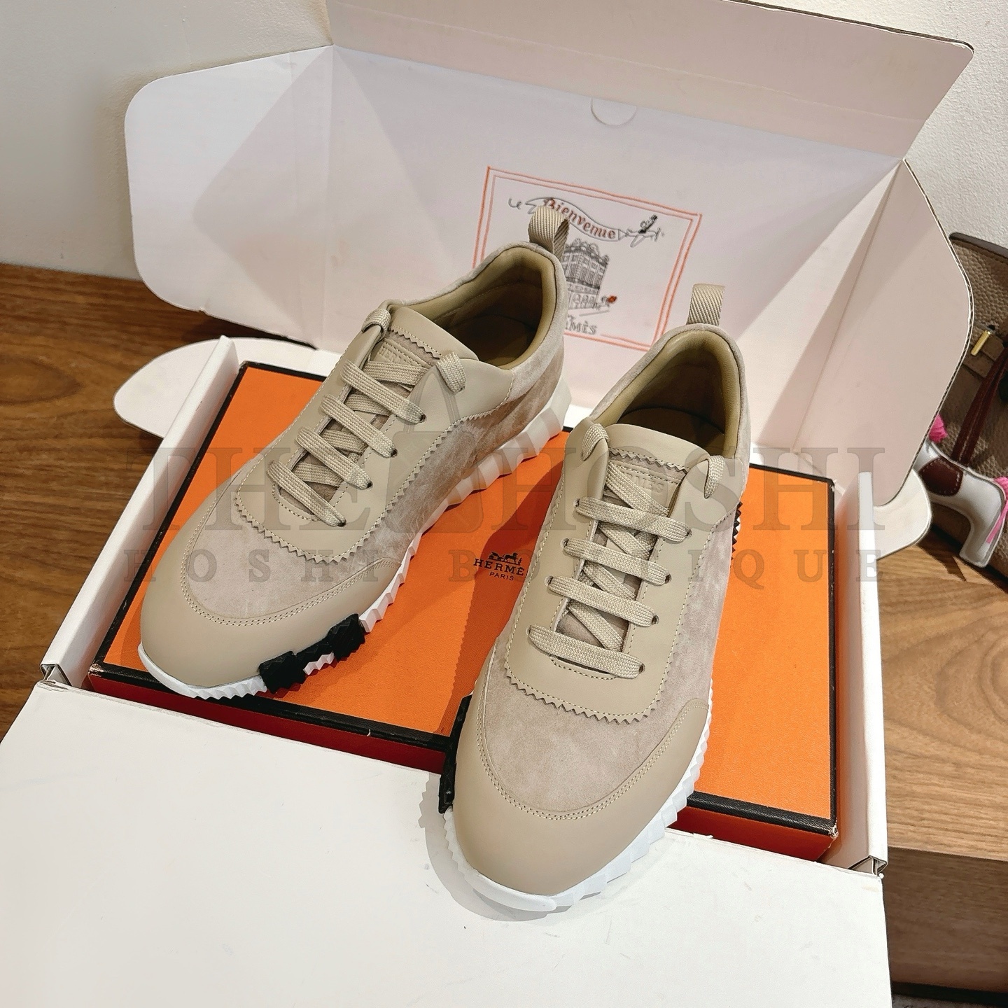 H**me5 Bouncing Sneakers in Leather Master Quality