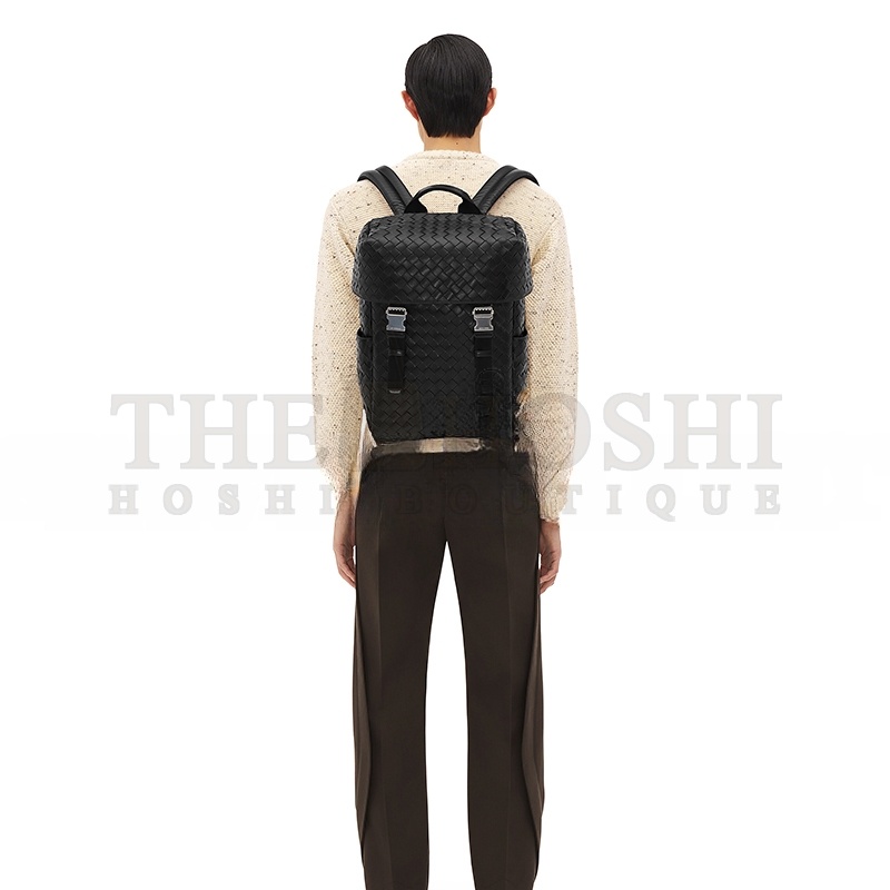 B0tt*ga Ven*ta INTRECCIATO FLAP BACKPACK 766580V2HL28803 (38*26*15cm) Master Quality