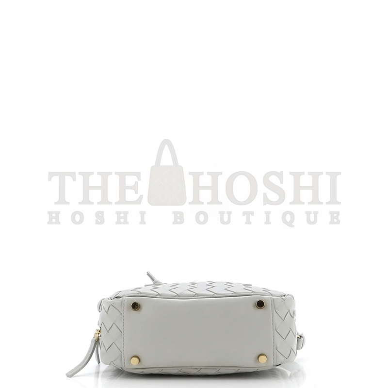 B0tt*ga Ven*ta GETAWAY BAG INTRECCIATO LEATHER SMALL 776736 (23.5*17.9*9cm) Master Quality