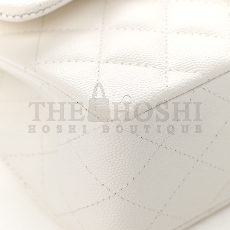 Ch**el CAVIAR QUILTED SMALL DOUBLE FLAP 1110870 (23*13*6cm) Master Quality