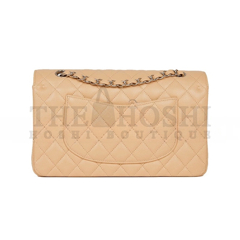 Ch**el CAVIAR QUILTED MEDIUM CLASSIC DOUBLE FLAP 1541024 (25*15*7cm) Master Quality