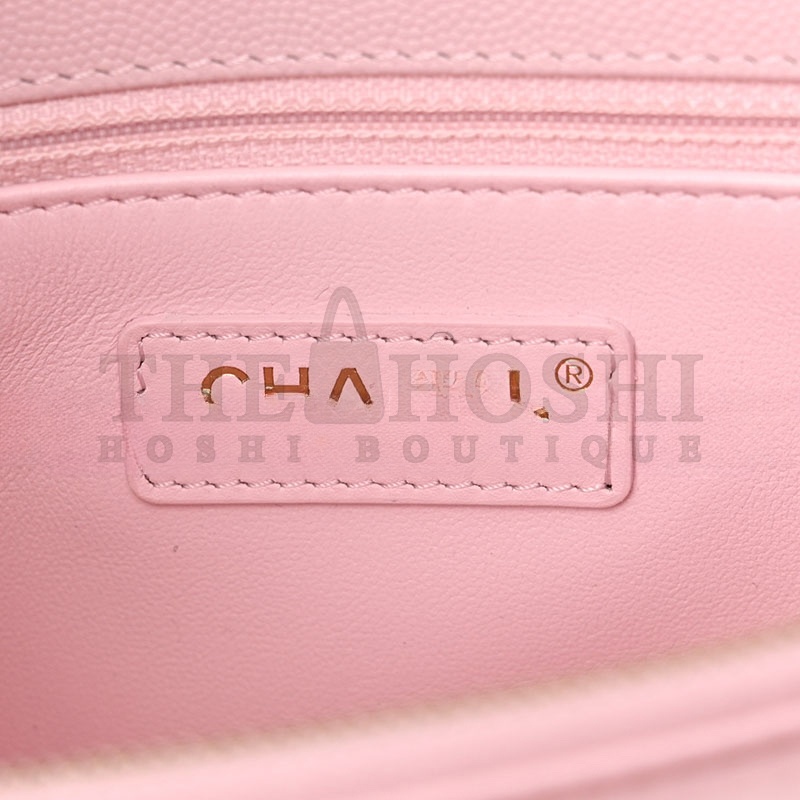 Ch**el CAVIAR QUILTED MEDIUM COCO HANDLE FLAP 1461424 (29*18*12cm) Master Quality