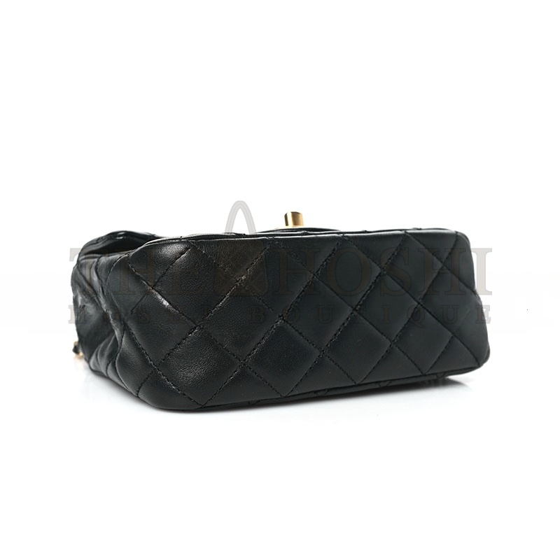 Ch**el LAMBSKIN QUILTED MINI PEARL CRUSH FLAP AS1786 B02916 94305 (17*12*7cm) Master Quality