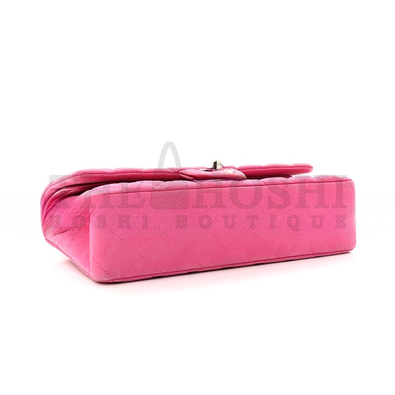 Ch**el IRIDESCENT CAVIAR QUILTED MEDIUM DOUBLE FLAP 1436314 (25*15*6cm) Master Quality