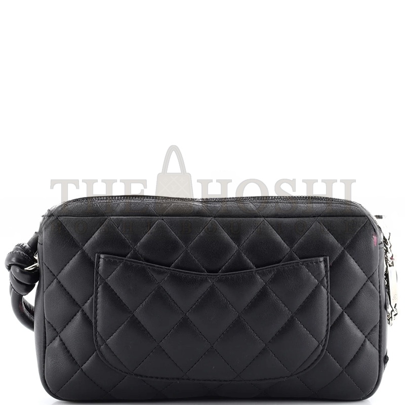 Ch**el CAMBON POCHETTE QUILTED LEATHER 11893953 (20*12*3cm) Master Quality