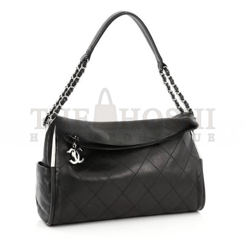 Ch**el ULTIMATE SOFT HOBO QUILTED LEATHER MEDIUM  (32*24*11cm) Master Quality