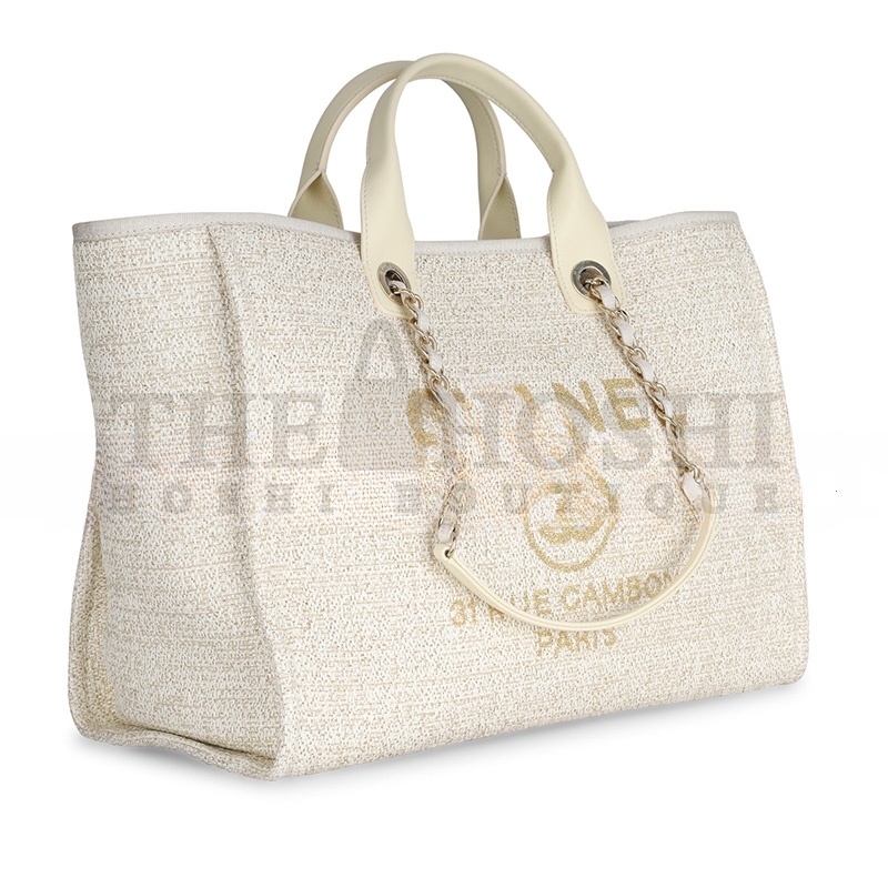 Ch**el DEAUVILLE MEDIUM CANVAS LAMB A67001 (39*30*22cm) Master Quality