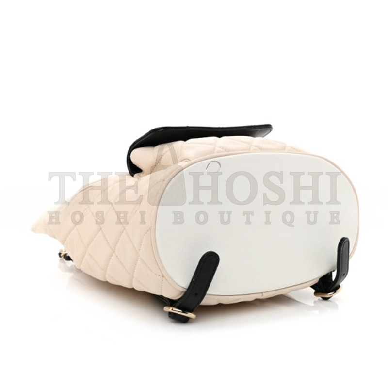Ch**el GOATSKIN QUILTED SMALL BACKPACK 1192184 (23*22*11cm) Master Quality