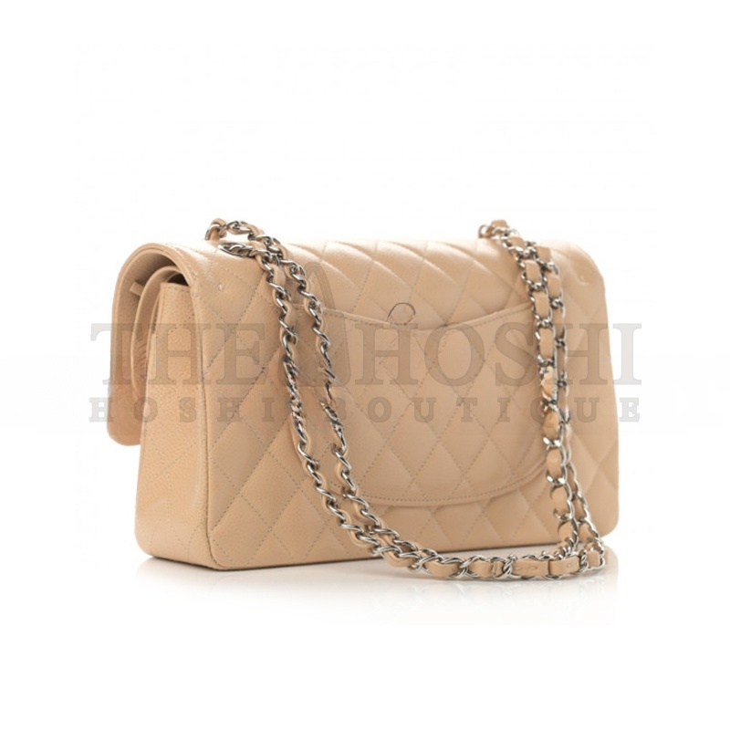 Ch**el CAVIAR QUILTED MEDIUM DOUBLE FLAP 1119069 (25*15*7cm) Master Quality