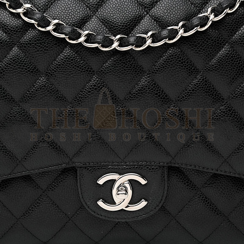 Ch**el CAVIAR QUILTED MAXI DOUBLE FLAP 1167370 (33*24*9cm) Master Quality