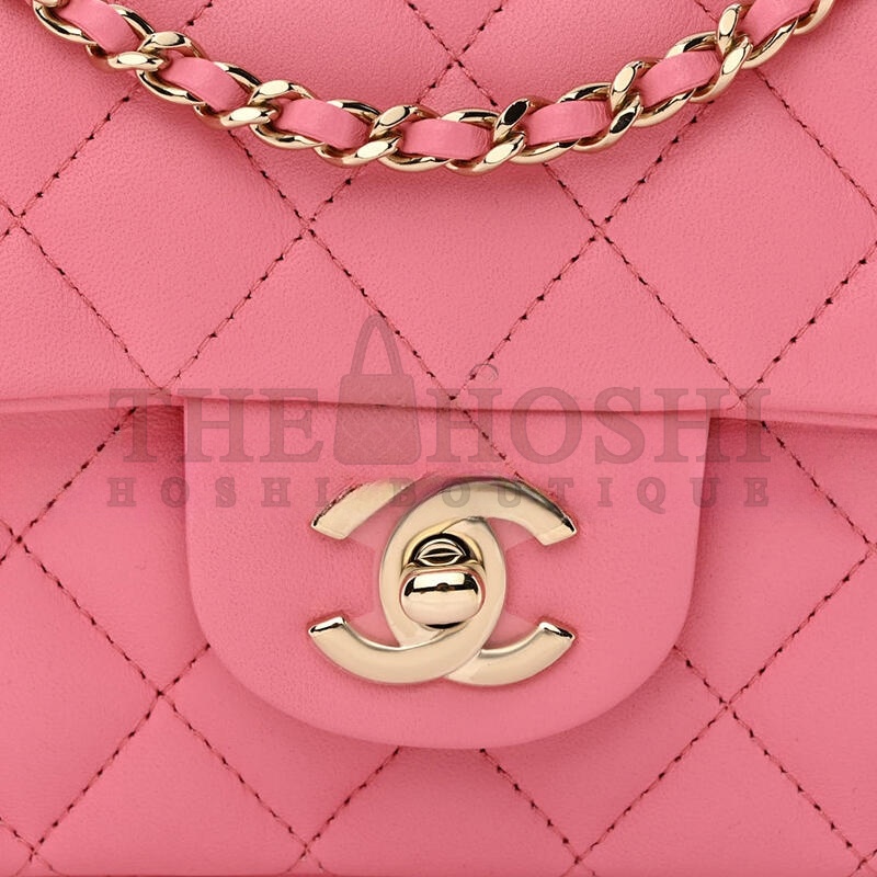 Ch**el MINI TOP HANDLE FLAP 1287460 (20*13*6cm) Master Quality