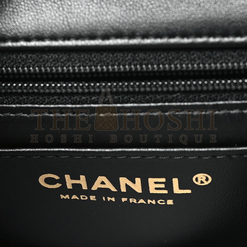 Ch**el MINI TOP HANDLE FLAP 1643772 (20*13*6cm) Master Quality