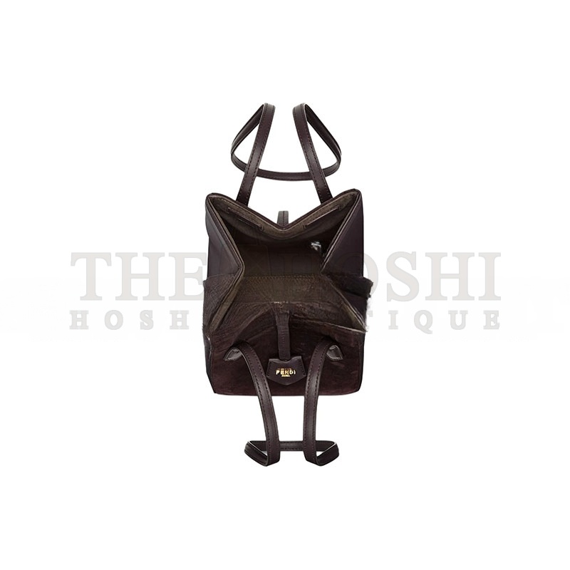 F**di ORIGAMI MINI PELLE VIOLA 8BS083AS79F1PPU (19*15*15cm) Master Quality