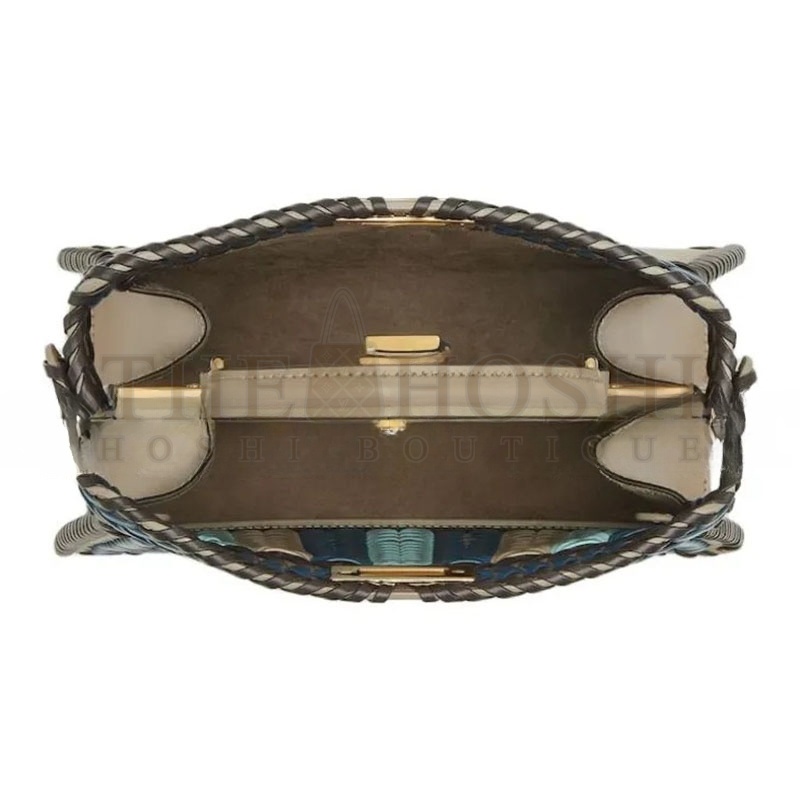 F**di PEEKABOO ISEEU LEATHER MULTICOLOUR 8BN327AS7EF1PPV (27*20*11cm) Master Quality