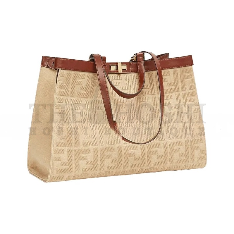 F**di X-TOTE FABRIC BEIGE 8BH374A9P6F1E1A (41*28*16cm) Master Quality
