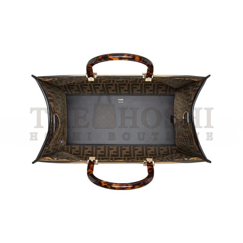 F**di VERSACE X F**di FENDACE SUNSHINE SHOPPER TOTE 8BH386AJTYF15HM (35*31*17m) Master Quality